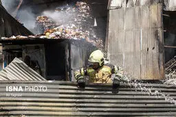 یک مرکز درمانی در تهران آتش گرفت