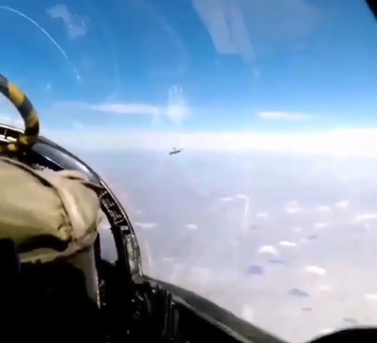 شاهکار خلبان ایرانی در آسمان عراق + ویدئو