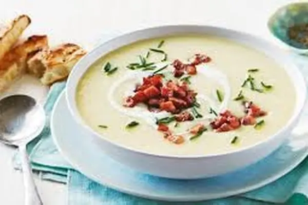 طرز تهیه سوپ سیب‌زمینی | یه سوپ پاییزه خوشمزه و ساده +ویدئو