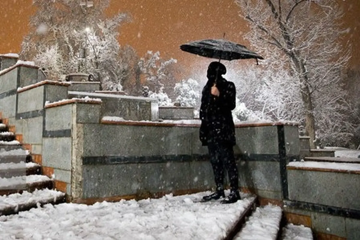 بارش برف و باران در تهران | افزایش دما از فردا