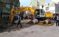  حادثه تلخ ریزش چاه در تهران +جزئیات