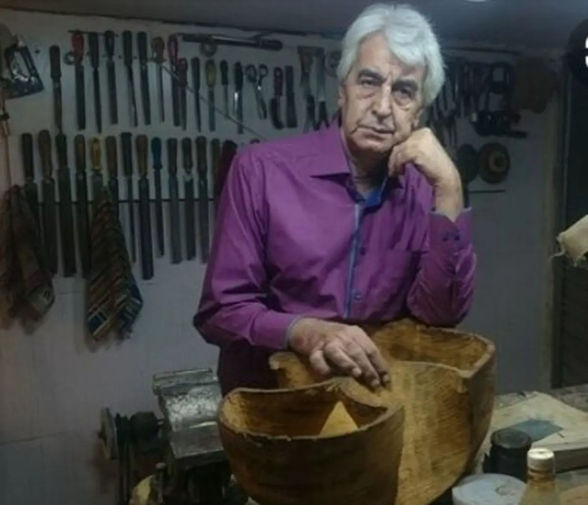 حسین قلمی هنرمند پیشکسوت سازنده سازهای ایرانی درگذشت