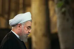خداحافظی باشکوه روحانی 