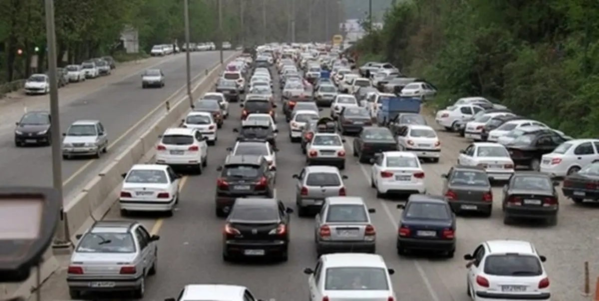 افزایش 10 درصدی تردد خودرو در جاده‌ها