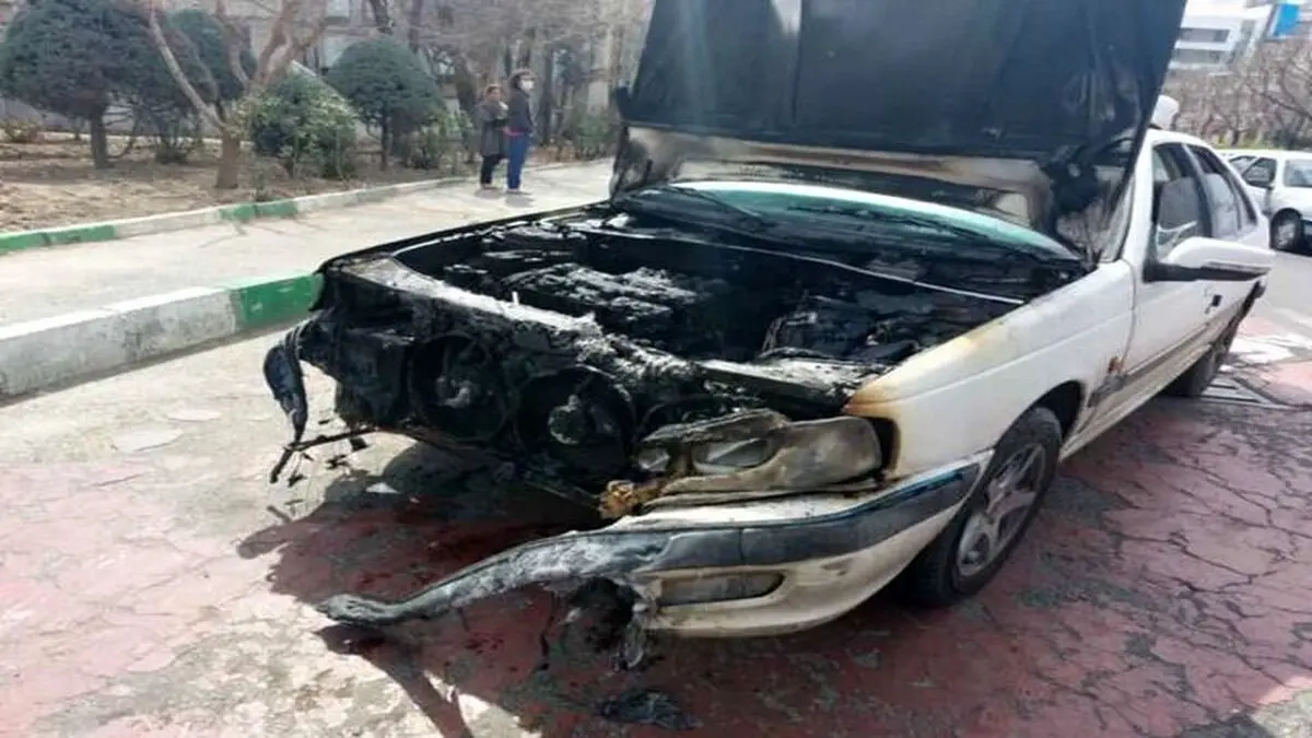 حادثه فاجعه بار در نیاوران | راننده خودرو بنز حادثه آفرید
