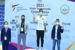 تیم پاراتکواندوی ایران قهرمان آسیا شد