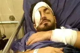 کتک خوردن وحشتناک روحانی توسط اراذل و اوباش+ تصویر