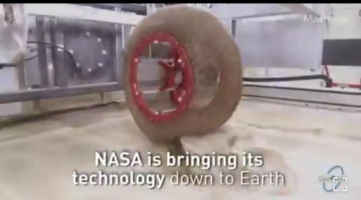 ناسا تکنولوژی خود را بر روی زمین آورد + ویدئو