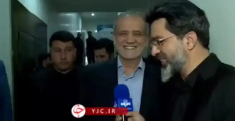 شوخی جالب یک خبرنگار با پزشکیان و پاسخ او+ ویدئو