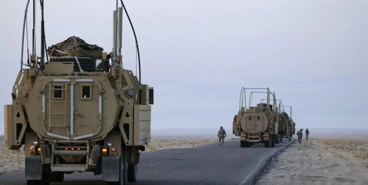 
عراق | یک کاروان لجستیک دیگر ارتش آمریکاموردحمله قرارگرفت