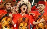 طرفداران مراکشی با شیر های اطلسی به استقبال اسپانیا رفتند! + عکس