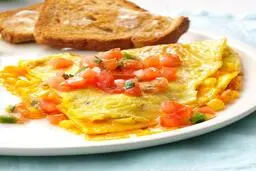 یک املت خوشمزه که در زمان کمی درست میشه | طرز تهیه املت مدیترانه ای