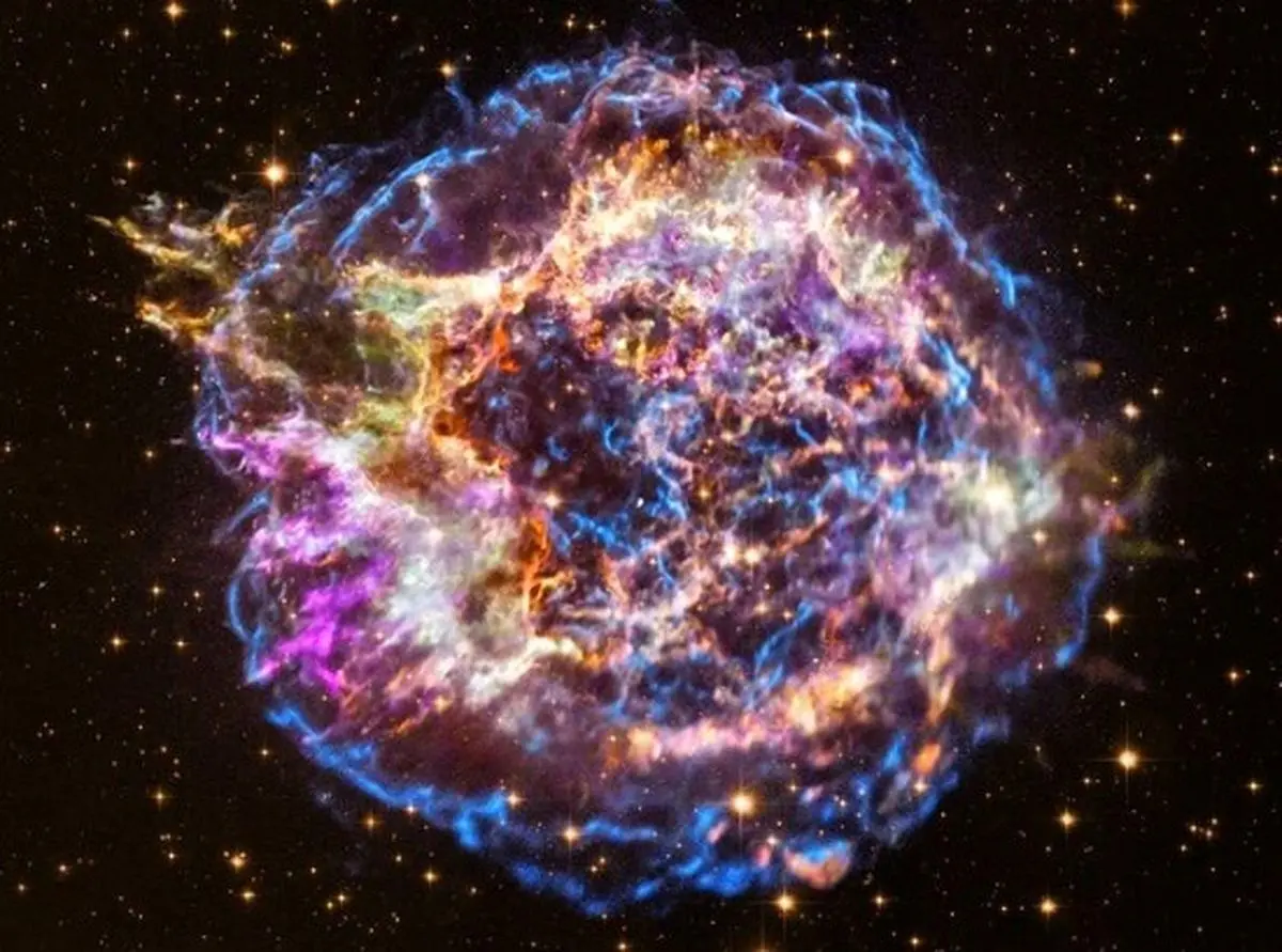 لحظه انفجار یک ستاره عظیم الجثه در آسمان | 11 میلیون سال نوری قبل با ما فاصله داره! + ویدئو