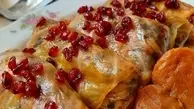 طرز پخت دلمه کلم مجلسی به روش تبریزی ها