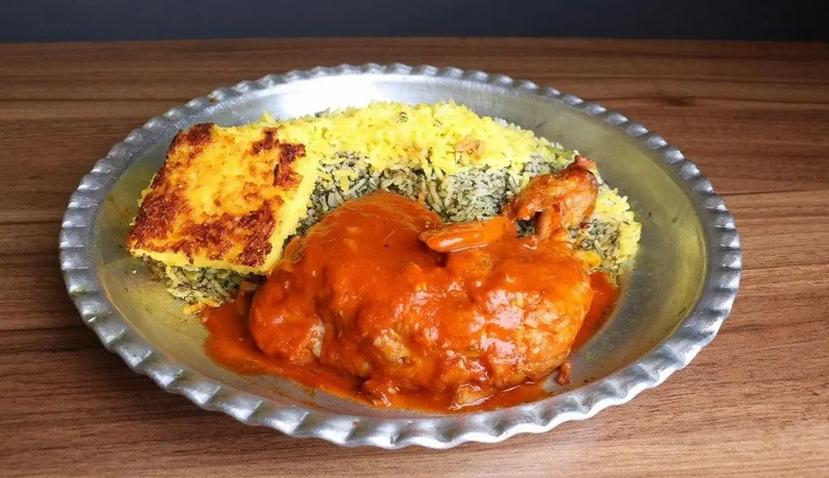 دنبال یک غذایی ساده و خوشمزه ای | آموزش طرز تهیه کته سبزی پلو با مرغ
