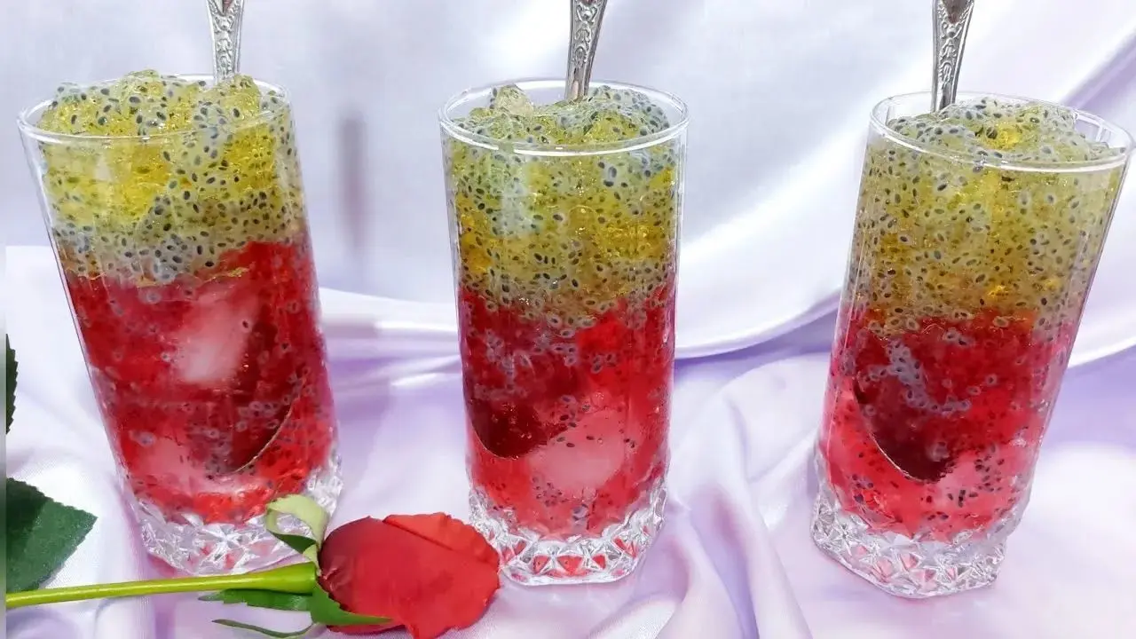 اینبار توی مهمونی ها یک شربت متفاوت درست کن | طرز تهیه شربت ژله ای +ویدئو