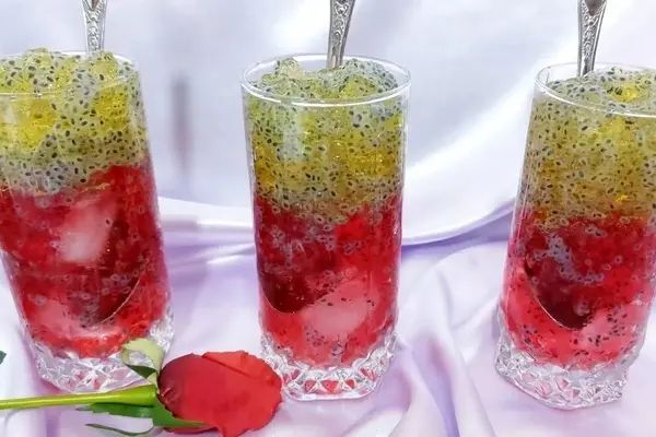 اینبار توی مهمونی ها یک شربت متفاوت درست کن | طرز تهیه شربت ژله ای +ویدئو