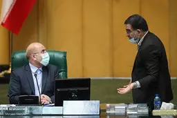 تصاویر جنجالی از صحن علنی مجلس| حاشیه هایی از تصویب کلیات بودجه ۱۴۰۰ در صحن علنی مجلس+عکس 