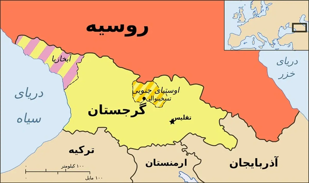 گرجستان مرز هوایی با ایران را بست/ جلوگیری از پرواز امروز تهران - تفلیس 