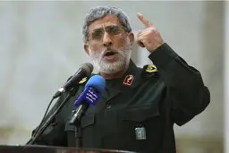 نظر صریح سردار قاآنی درباره مذاکره ایران با آمریکا