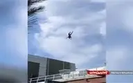  حادثه‌ای عجیب برای مرد عنکبوتی در پارک دیزنی کالیفرنیا+ویدئو 