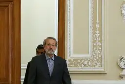 آن روی سکه لاریجانی