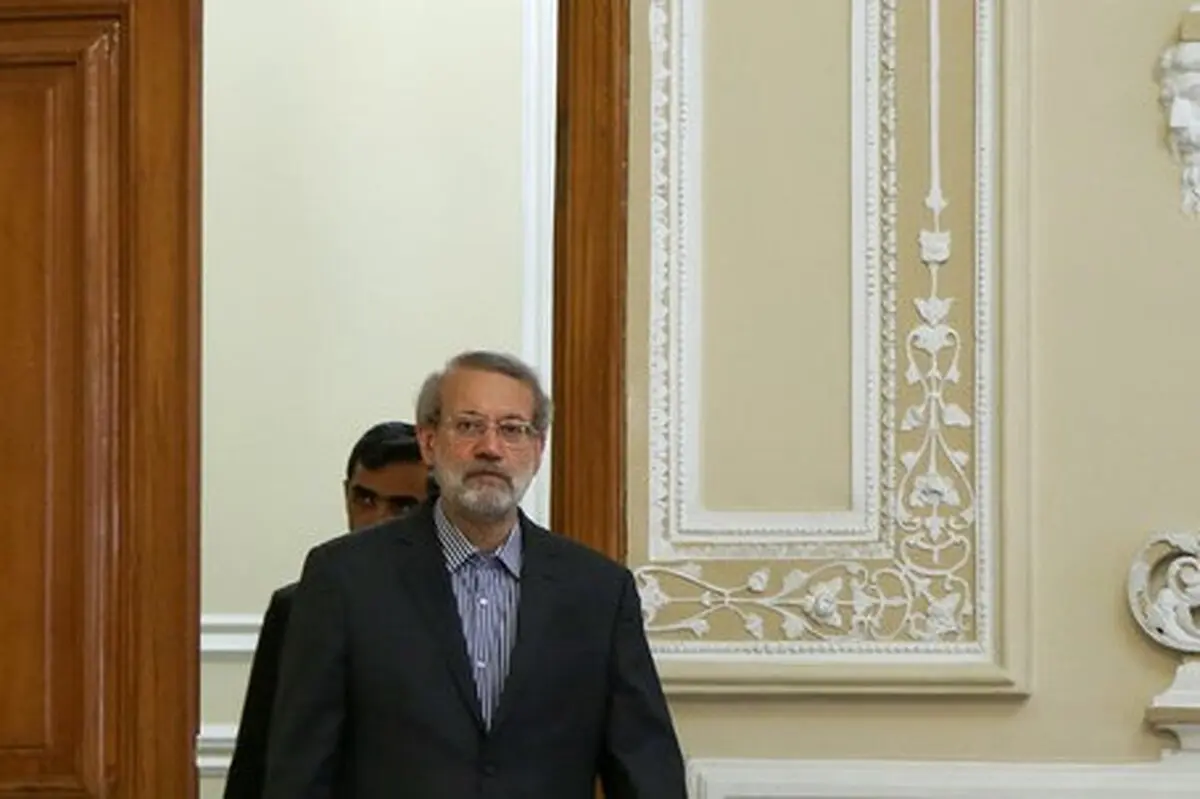 آن روی سکه لاریجانی