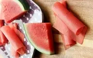عجیب ترین لواشکی که تا حالا نخوردی!‌ | طرز تهیه لواشک هندوانه +ویدئو