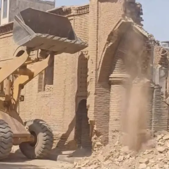 میراث فرهنگی: پادگان روس‌ها در سبزوار بدون مجوز تخریب شد | راننده لودر متواری است +ویدئو