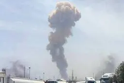 ۱۲۰۰ مصدوم در حادثه بندر شهید رجایی + ویدئو 