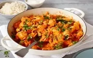 طرز تهیه دوپیازه هندی به سبک آشپزی از سیر تا پیاز نجف دریابندری | غذای خوشمزه، ساده و اصیل‌ آسیایی