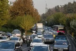 ترافیک سنگین در آزادراه قزوین – کرج