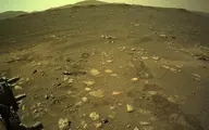 حرکت کاوشگر "استقامت" روی مریخ+ عکس| نخستین حرکت کاوشگر "استقامت" در سطح مریخ