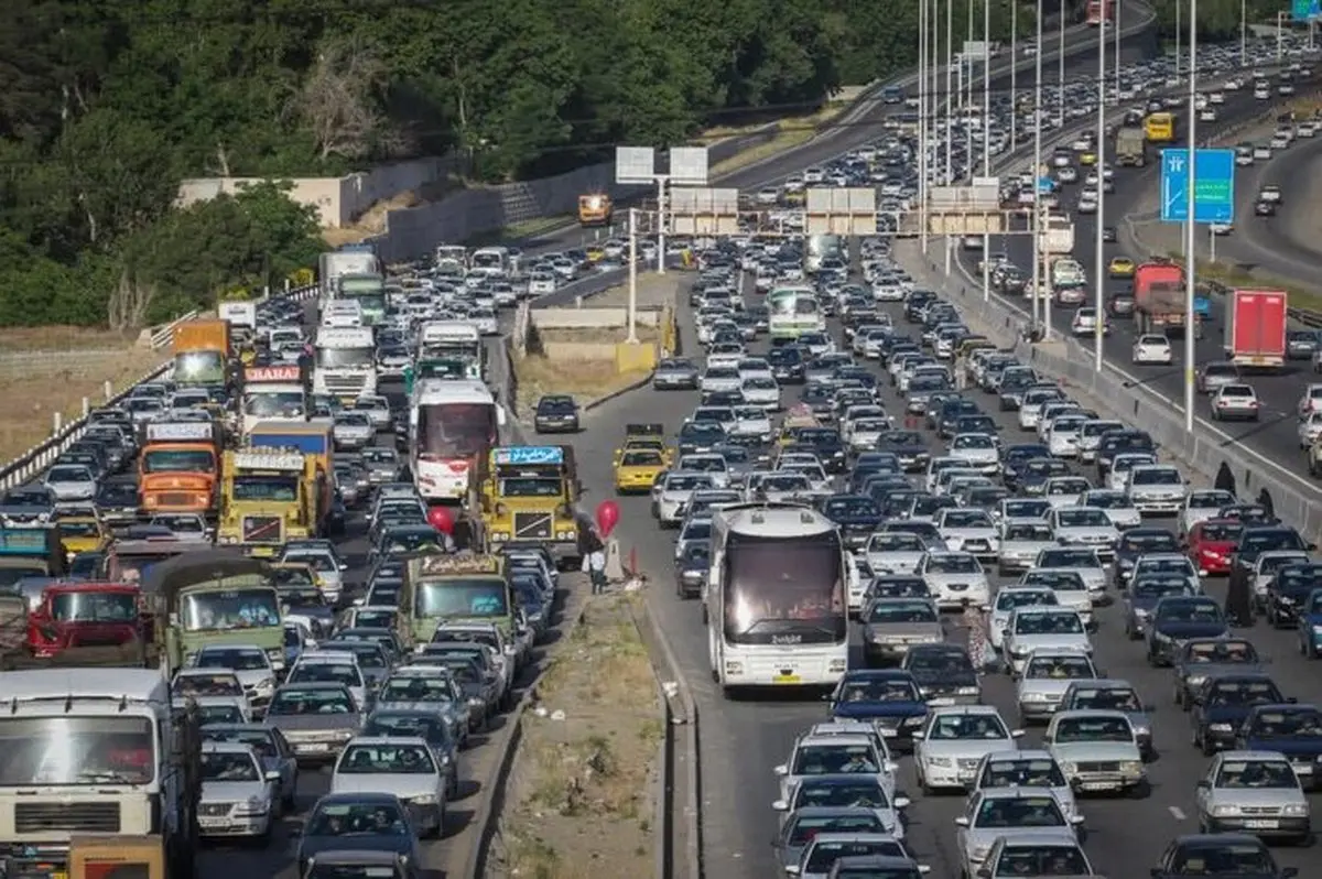 کدام جاده‌های کشور دارای ترافیک است؟ | آیا  چالوس شنبه یکطرفه می‌شود