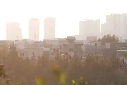 هوای تهران ناسالم برای گروه‌های حساس 