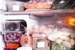  مواد غذایی را با کیسه فریزر منجمد نکنید! 