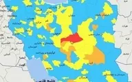 چگونه نقشه کرونایی‌ کشور قرمز شد؟