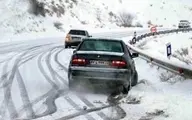 پلیس راه  |    لغزندگی جاده های البرزبه دلیل بارش برف و باران 