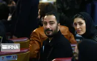 فرشته حسینی و نوید محمدزاده  در اختتامیه جشنواره فجر+ویدئو