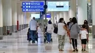 رعایت پروتکل‌های بهداشتی  کرونایی در فرودگاه دبی +عکس