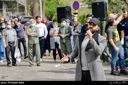 اجرای کنسرت موسیقی در بیمارستان شهدای تجریش 