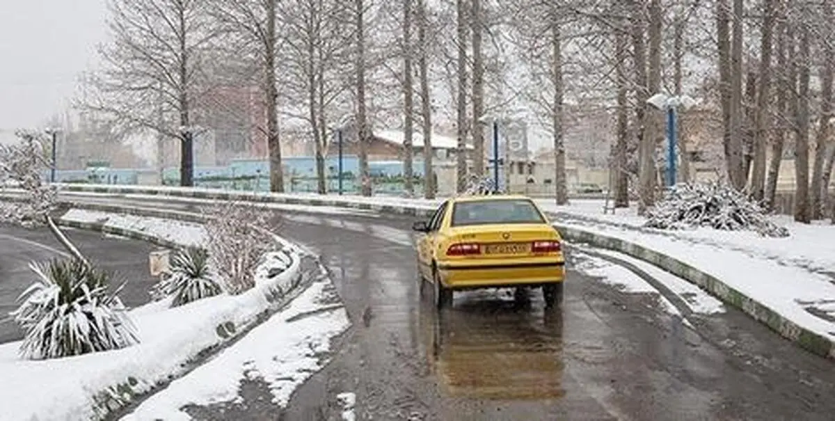 کرایه تاکسی‌های پایتخت در زمان بارش‌ برف و باران رسما افزایش یافت