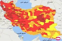 وضعیت کرونا رو به بهبود است | ۶۰ شهرستان از وضعیت قرمز خارج شدند