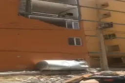 ساختمان مسکن مهر و عدم ایمنی و استحکام + ویدئو