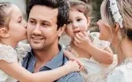 عکس های لاکچری شاهرخ استخری و همسرش به مناسبت تولد دخترش