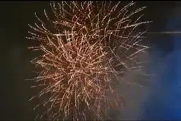 آتش‌بازی پل طبیعت به مناسبت سال نو+ویدئو