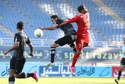 تساوی تراکتور و پدیده در نیمه نخست| تیم رحمتی ۱۰ نفره شد