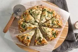 پیتزای فوری با خمیر خانگی و سس مخصوص | طرز تهیه پیتزا چیکن آلفردو +ویدئو