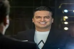 هنگ کردن مهران مدیری از پاسخگویی حامد آهنگی + ویدئو
