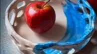 توی ۵۰ ثانیه این میوه خوری خوشگل رو بساز! | نحوه ساخت میوه خوری با گل سرامیک +ویدئو